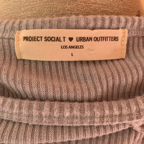 Project Social T Urban Outfitters Blue Sweater - Picture 6 of 7